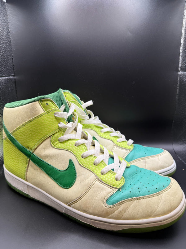 Nike Dunk High Premium Glow In The Dark 2 2007 Men's Size 13