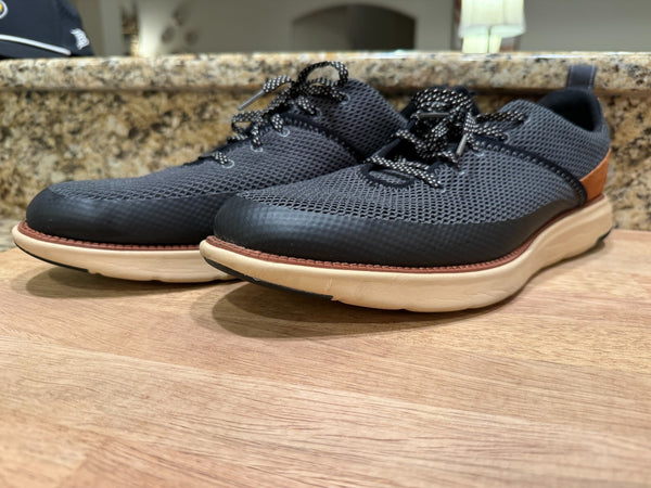 Cole Haan Grand Atlantic Men’s US 12M Black/Magnet Casual Lace-Up Sneaker C34651