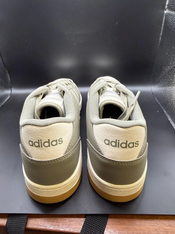 Adidas Break Start Silver Pebble & Chalk White Men's Sneakers Sz 12