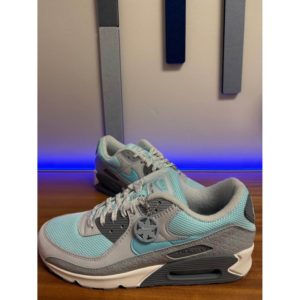 Nike Air Max 90 “Snowflake” — Wolf Grey / Copa / Cool Grey 12M