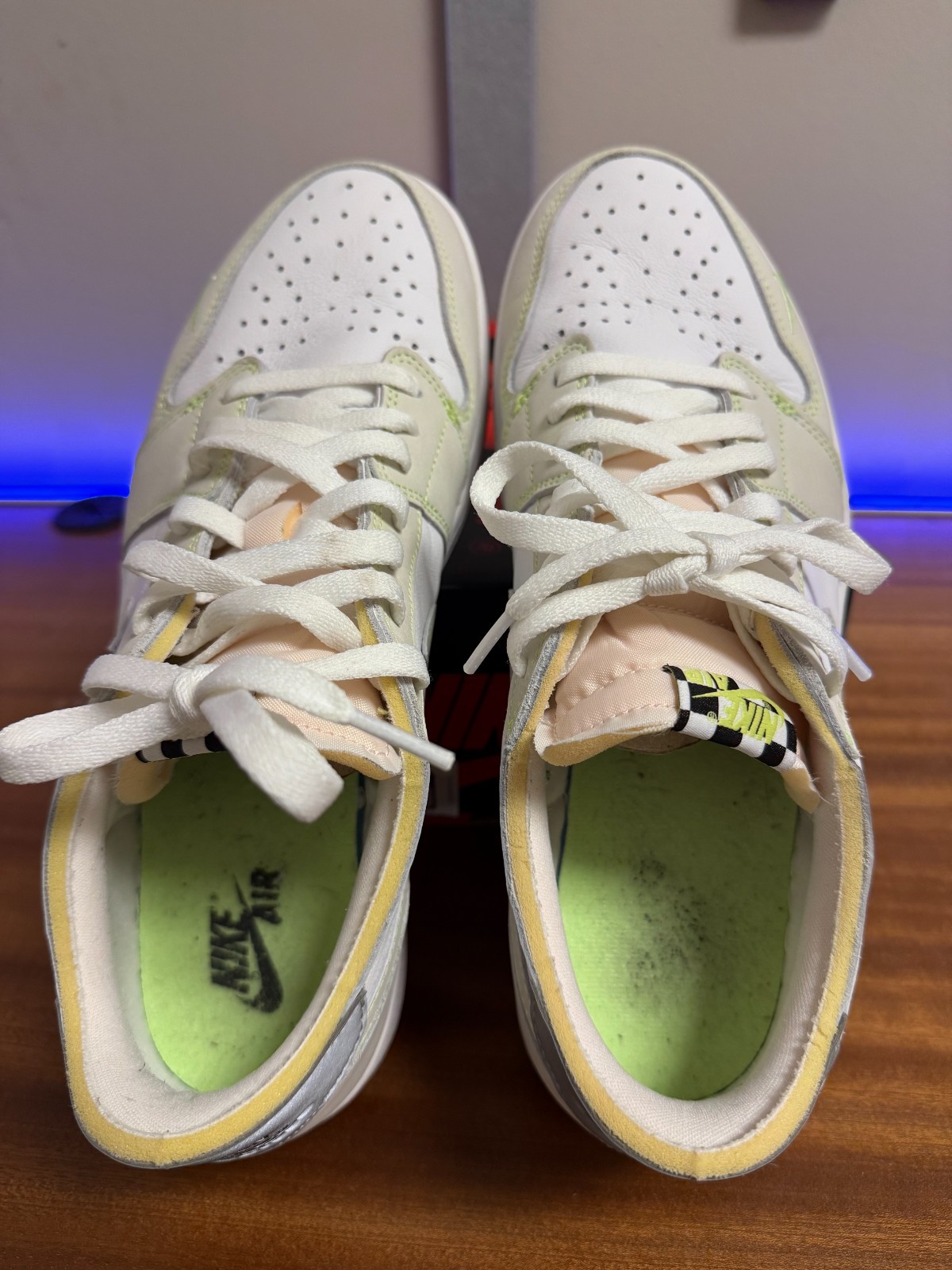 Nike Air Jordan 1 Retro Low OG Ghost Green Mens Size 12 DM7837-103