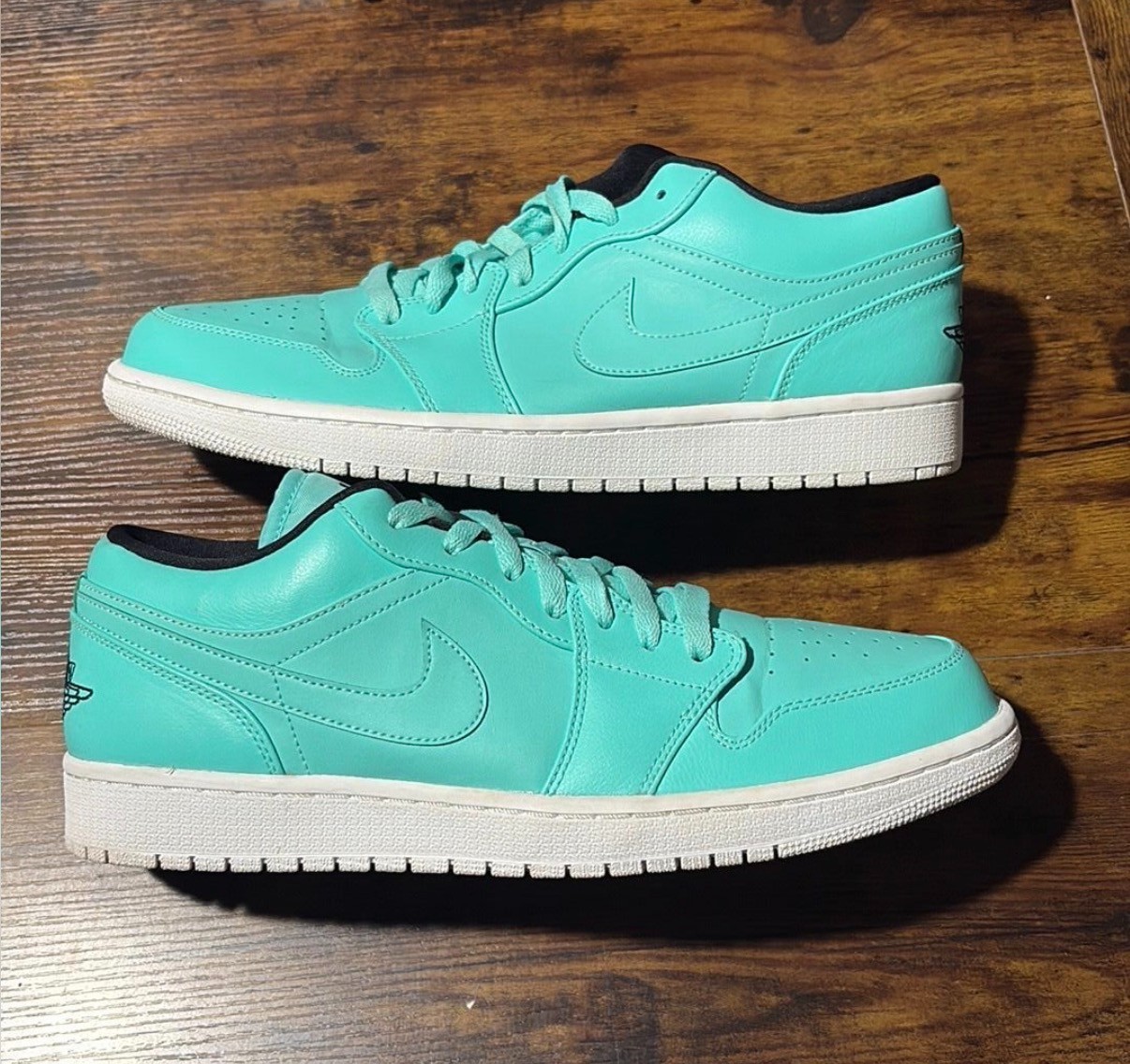 Nike Air Jordan 1 Retro Low HYPER TURQUOISE 2015 553558-304 sz 12 Men