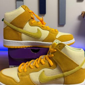 Nike SB Dunk High Pro Fruity Pack - Pineapple | Mens Size 12 | University Gold