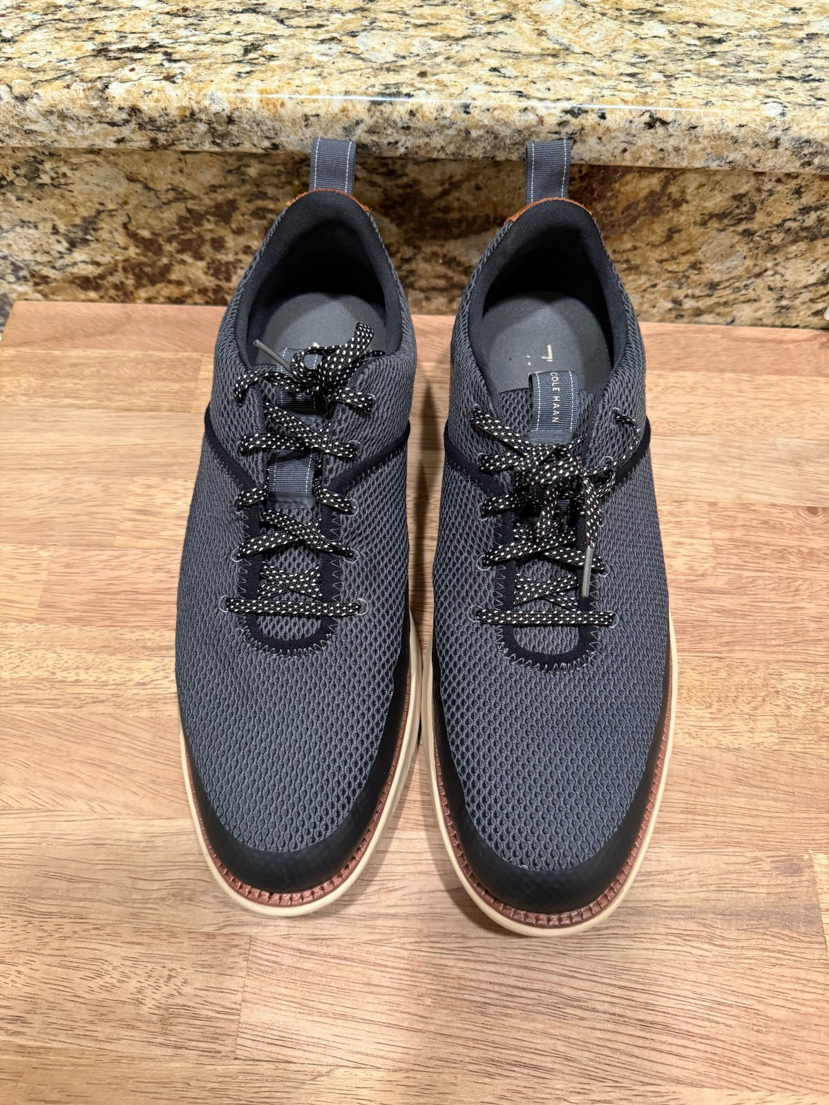 Cole Haan Grand Atlantic Men’s US 12M Black/Magnet Casual Lace-Up Sneaker C34651