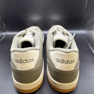 Adidas Break Start Silver Pebble & Chalk White Men's Sneakers Sz 12